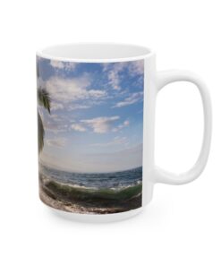 Costa Rican Coastal Bliss Ceramic Mug, (11oz, 15oz)