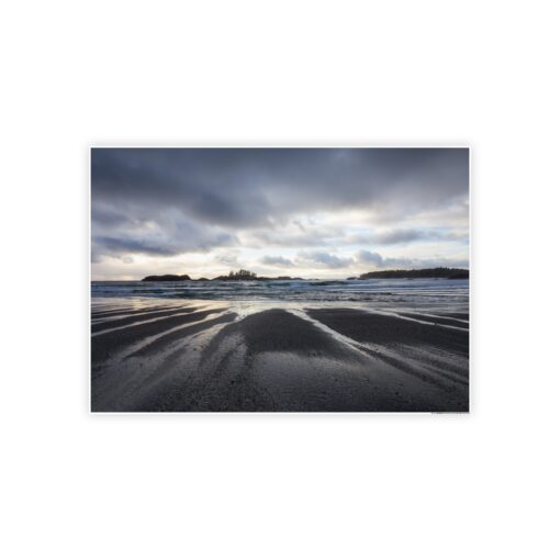 West Coast Pacific Ocean Beach Gloss Poster