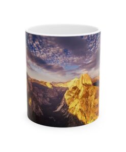 Yosemite Sunset Serenity Mug, (11oz, 15oz)