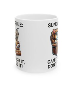 Sunday Rule Funny Corgi Mug