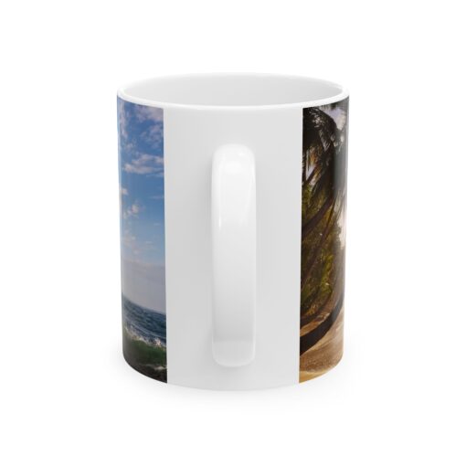 Costa Rican Coastal Bliss Ceramic Mug, (11oz, 15oz)