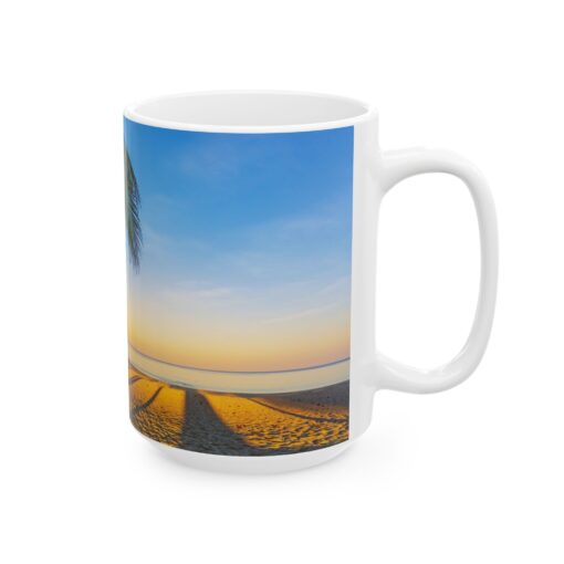 Tropical Beach Sunset Serenity Mug, (11oz, 15oz)