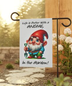 Gnome Garden Flag