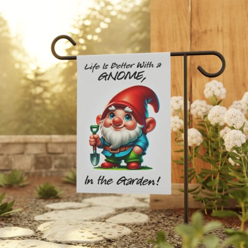 Gnome Garden Flag