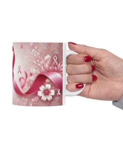 a hand holding a coffee mug