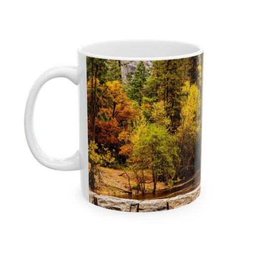 Yosemite National Park autumn scene mug.