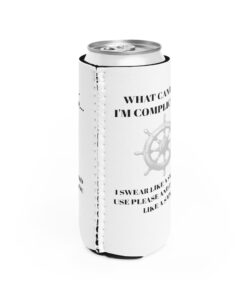 Complicated Slim Can Koozie