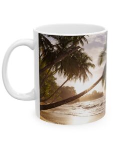 Costa Rican Coastal Bliss Ceramic Mug, (11oz, 15oz)