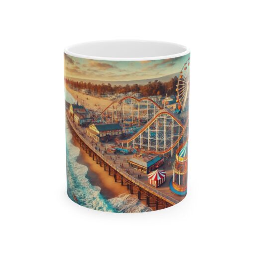 Vintage Vibes Santa Cruz Boardwalk Ceramic Mug