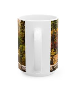 Yosemite National Park autumn scene mug.