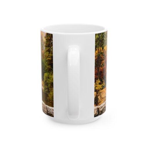 Yosemite National Park autumn scene mug.