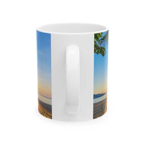 Tropical Beach Sunset Serenity Mug, (11oz, 15oz)