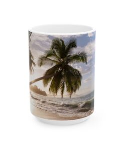 Costa Rican Coastal Bliss Ceramic Mug, (11oz, 15oz)