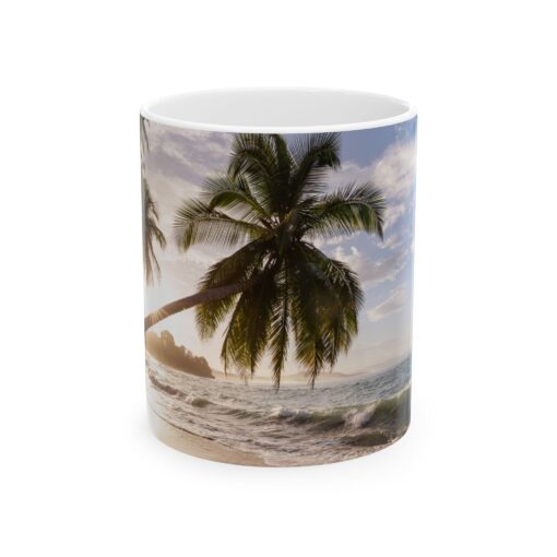 Costa Rican Coastal Bliss Ceramic Mug, (11oz, 15oz)