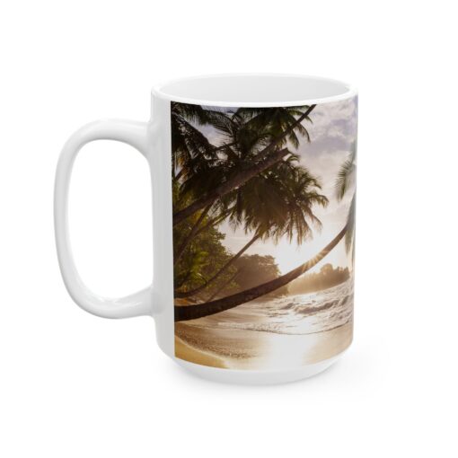 Costa Rican Coastal Bliss Ceramic Mug, (11oz, 15oz)