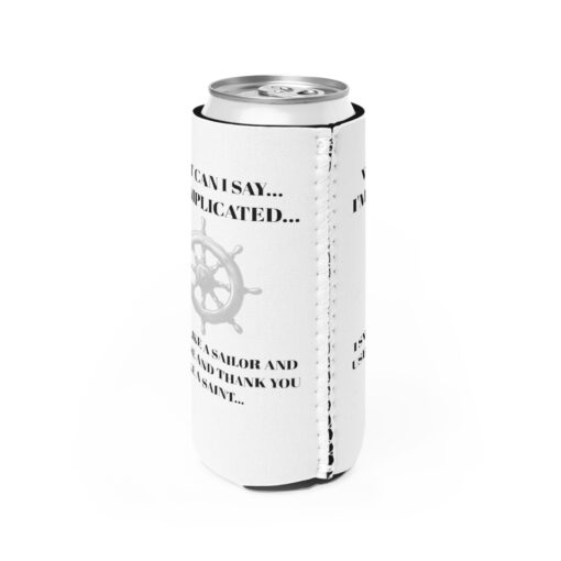 Complicated Slim Can Koozie