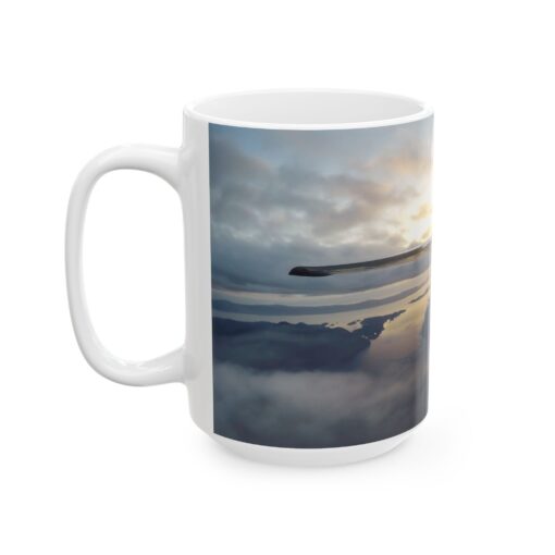 Cessna 172 Flying into the Sunset Mug, (11oz, 15oz)