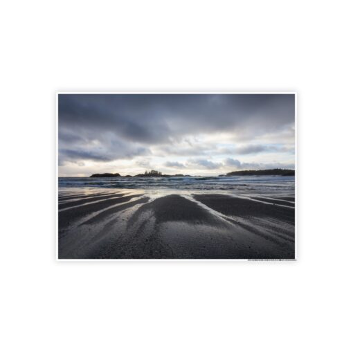 West Coast Pacific Ocean Beach Gloss Poster