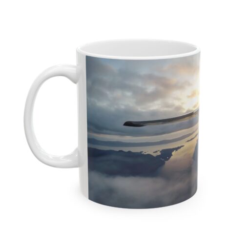 Cessna 172 Flying into the Sunset Mug, (11oz, 15oz)