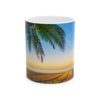 Tropical Beach Sunset Serenity Mug, (11oz, 15oz)