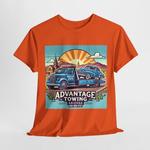 a t-shirt with a picture of a truck on it