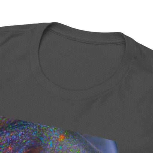 Heavy cotton tee featuring an artistic face design titled 'Neon Dreams.