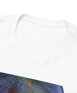 Heavy cotton tee featuring an artistic face design titled 'Neon Dreams.