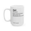 Definition of Dad Mug