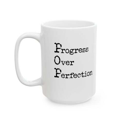 Progress Over Perfection Mug