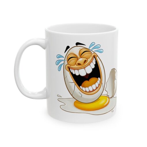 Why Dont Eggs Tell Jokes Mug