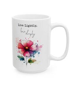 Live Lightly Love Deeply Mug