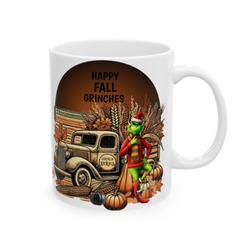 Happy Fall Grinches Ceramic Mug