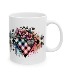 Vintage Boho Diamond Coffee Mug