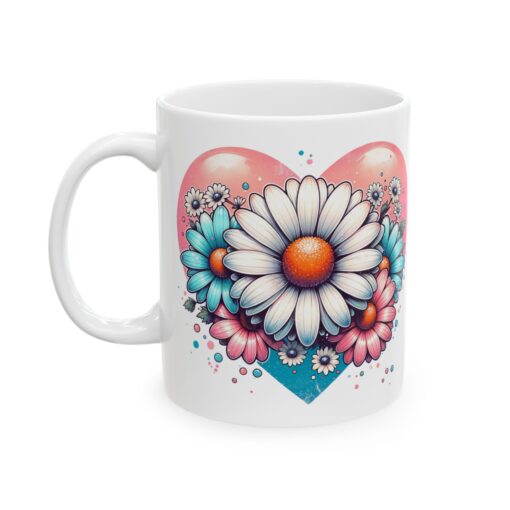 Vibrant Daisy Explosion Coffee Mug