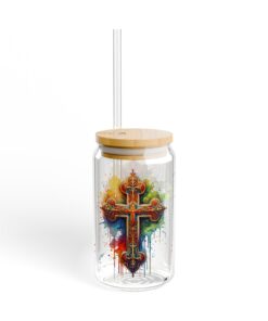 Faith Ablaze Sipper Glass