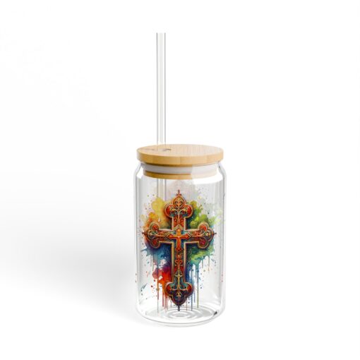 Faith Ablaze Sipper Glass