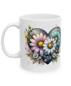 Wildflower Heartburst Coffee Mug