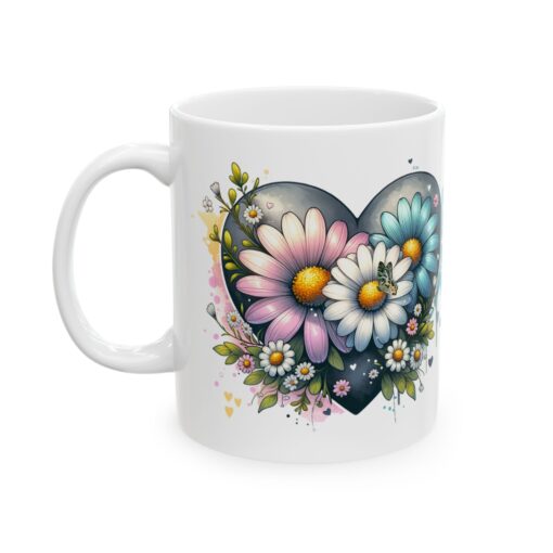 Wildflower Heartburst Coffee Mug