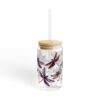 Whimsical Elegance Sipper Glass