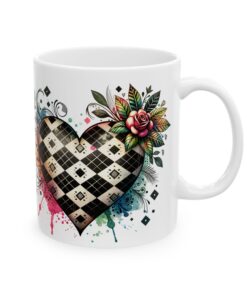 Heart and Blooms Coffee Mug