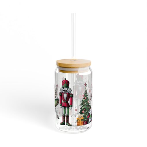 Enchanted Nutcracker Sipper Glass