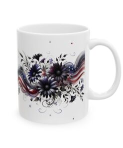 Patriotic Waves Coffee Mug