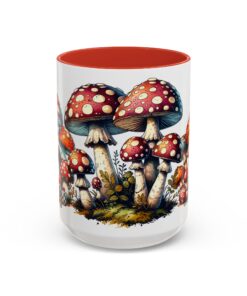 Fantasy Forest Mushrooms Coffee Mug