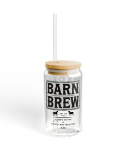 Barn Brew Sipper Glass