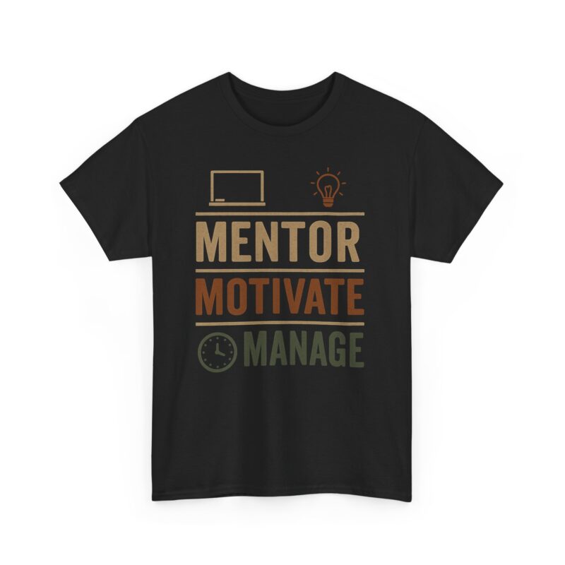 Mentor Motivate Manage Cotton Tee - Image 4
