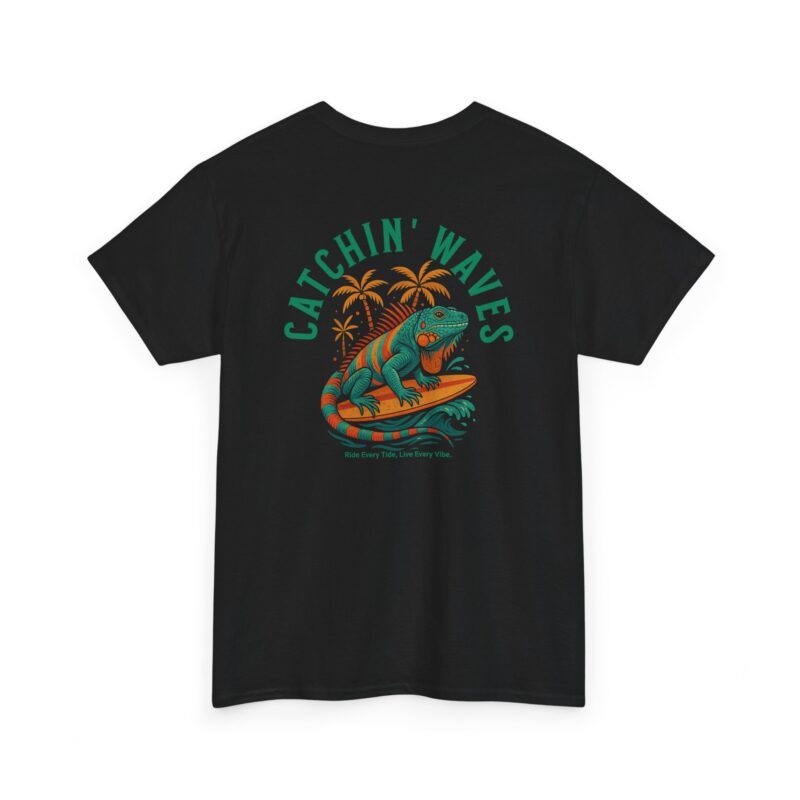 Catchin Waves Cotton Tee - Image 5