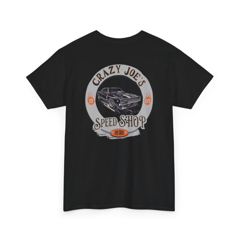Crazy Joes Speed Shop Heavy Cotton Tee - Image 5