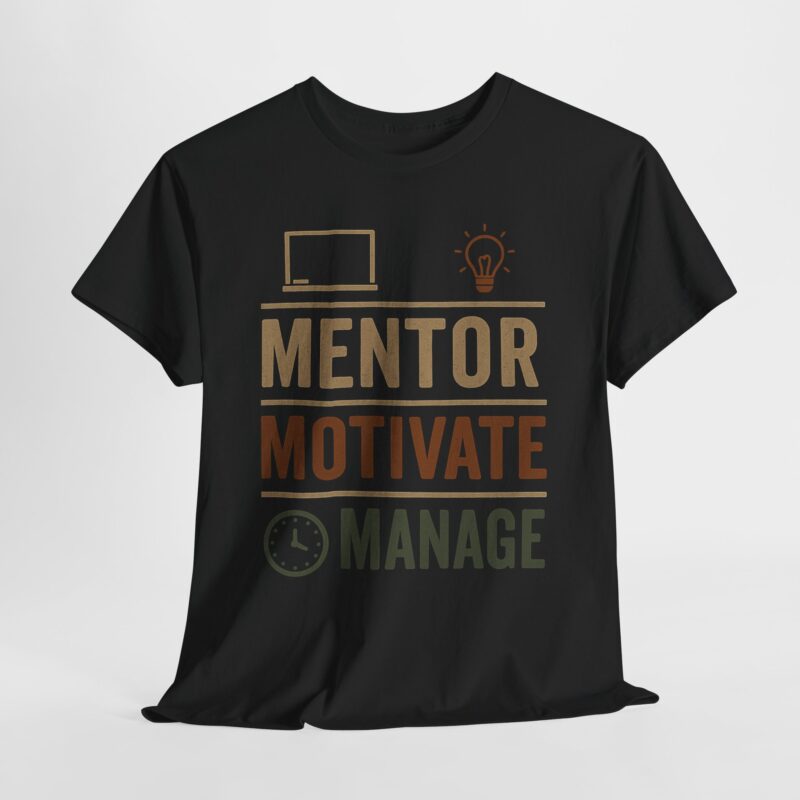 Mentor Motivate Manage Cotton Tee