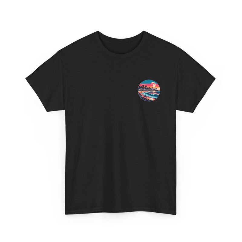 Moonlit Shore Heavy Cotton Tee - Image 4