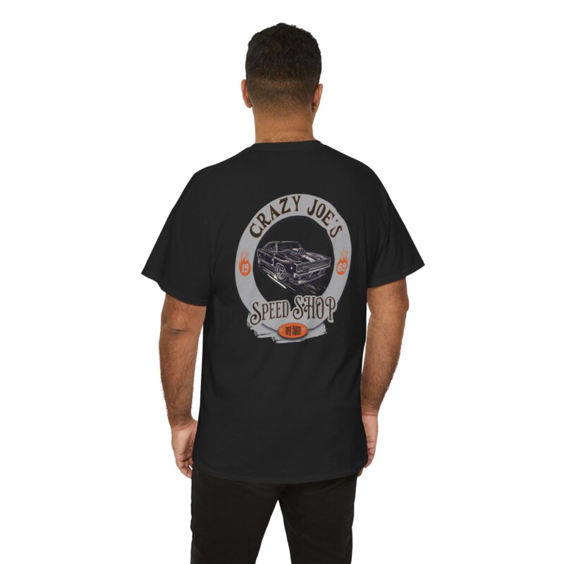 Crazy Joes Speed Shop Heavy Cotton Tee - Image 6